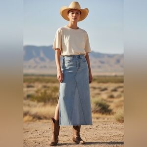 Levi's® Premium Icon Long Skirt